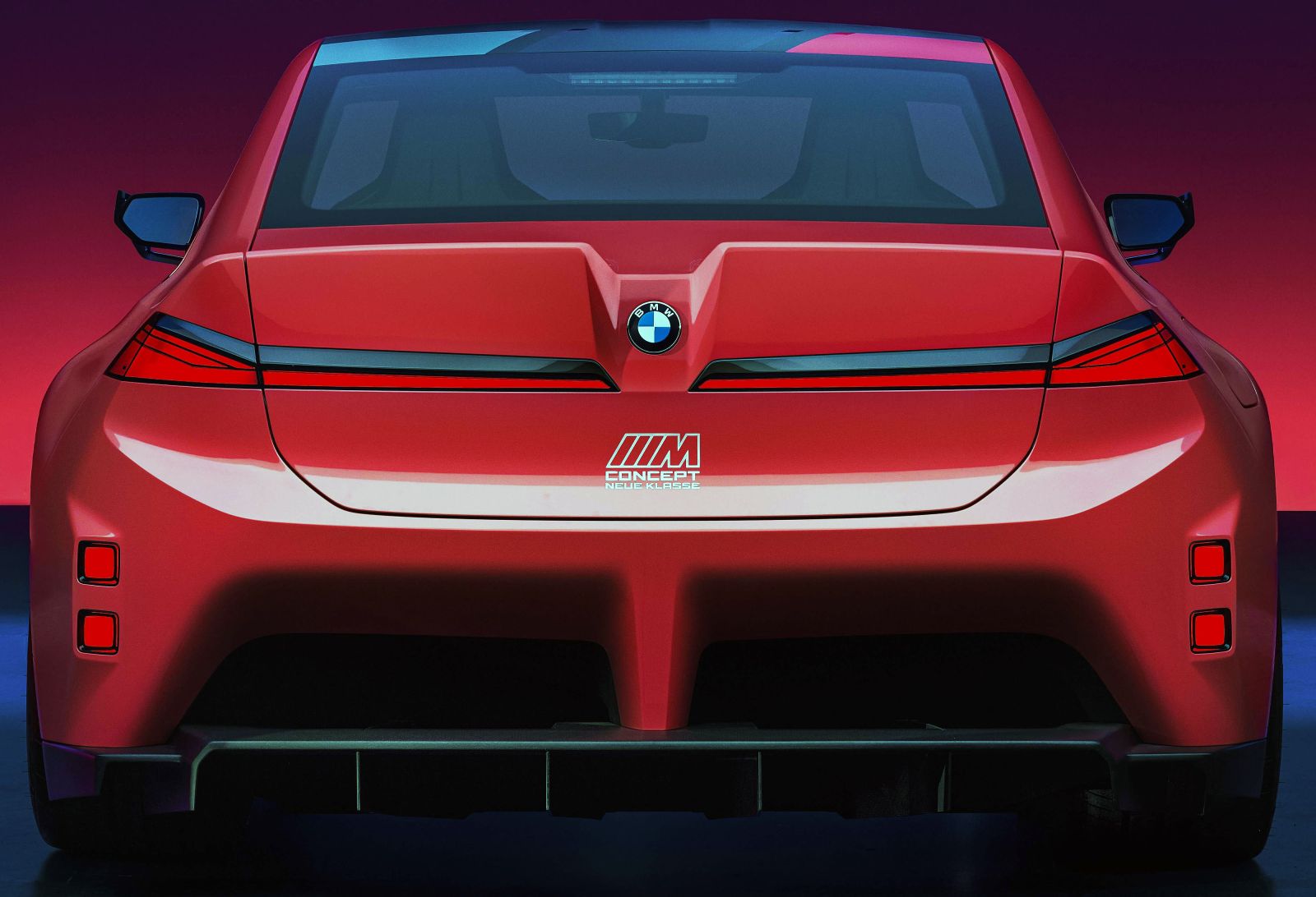 BMW M Neue Klasse M3 Electric Concept 2026 Exterior Rear Design