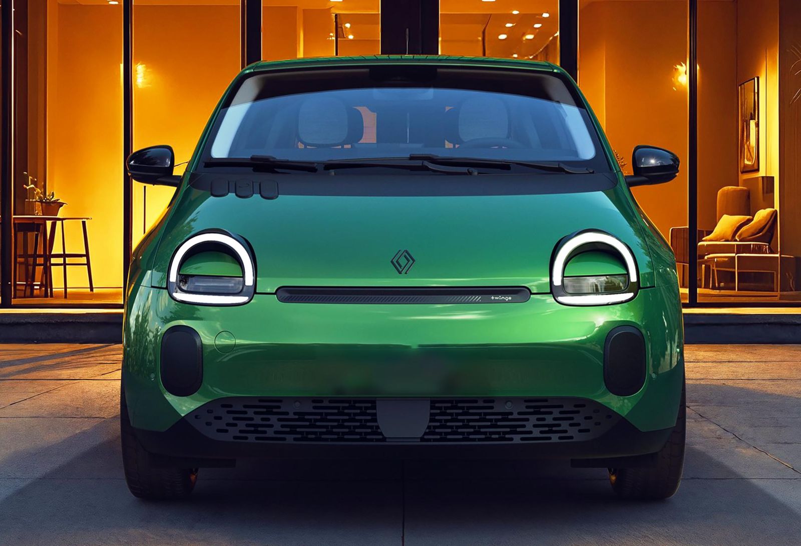Renault Twingo E-Tech EV 2027 Exterior Front Design