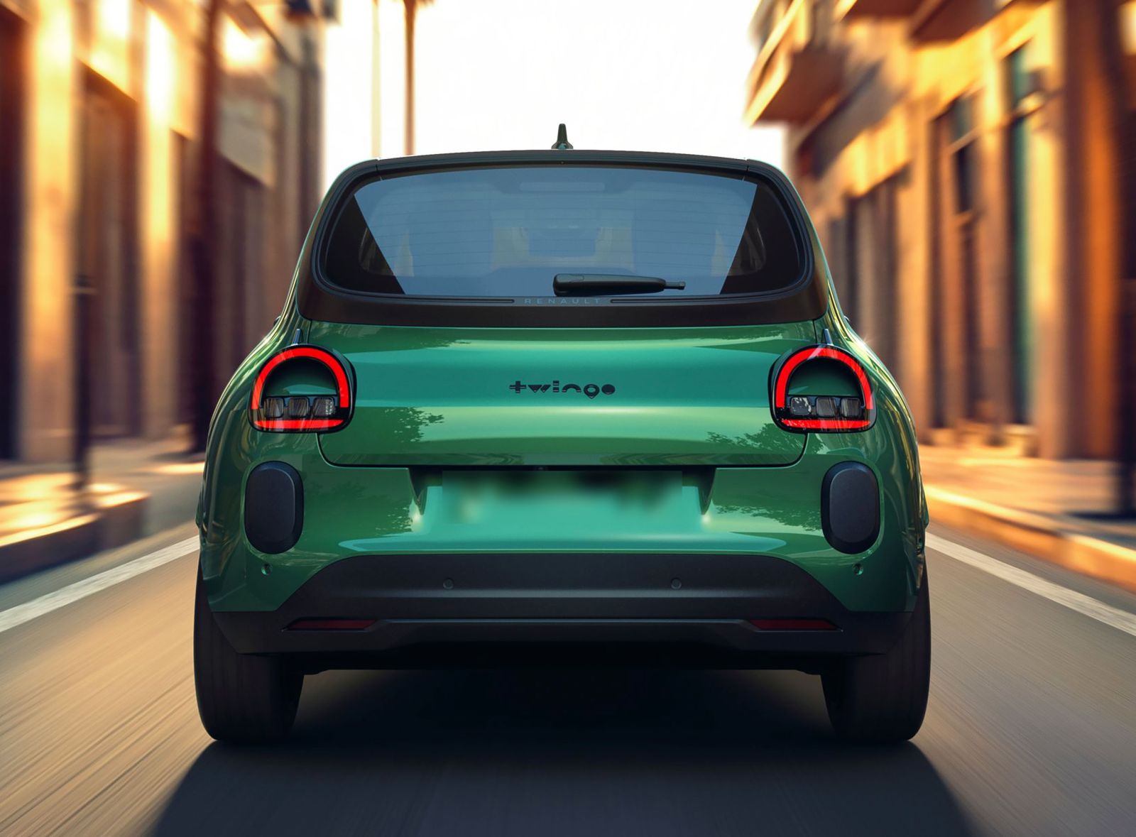 Renault Twingo E-Tech EV 2027 Exterior Rear Design