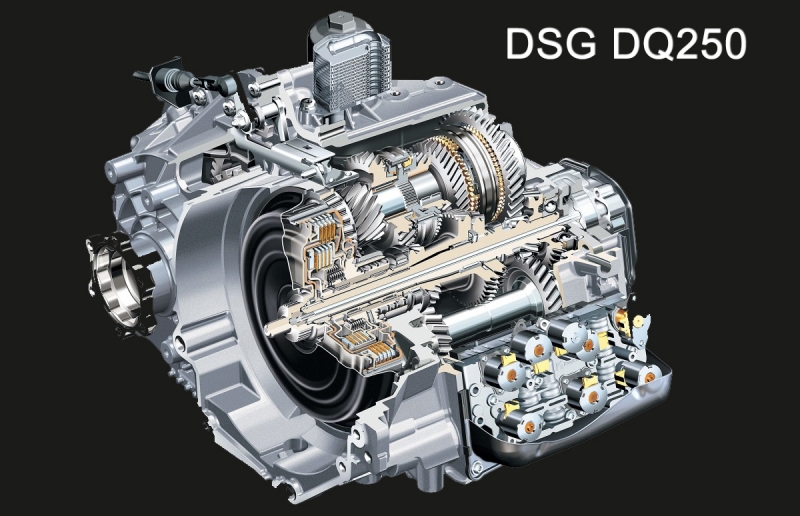 Faults occurring in the DQ250 DSG gearbox - 02E 0D9