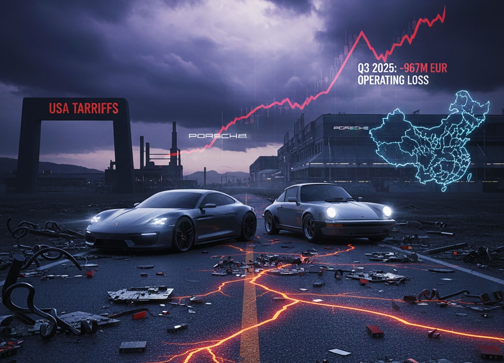 Porsche AG: Massive Operating Losses and Strategic Reorientation in the Face of Market Challenges