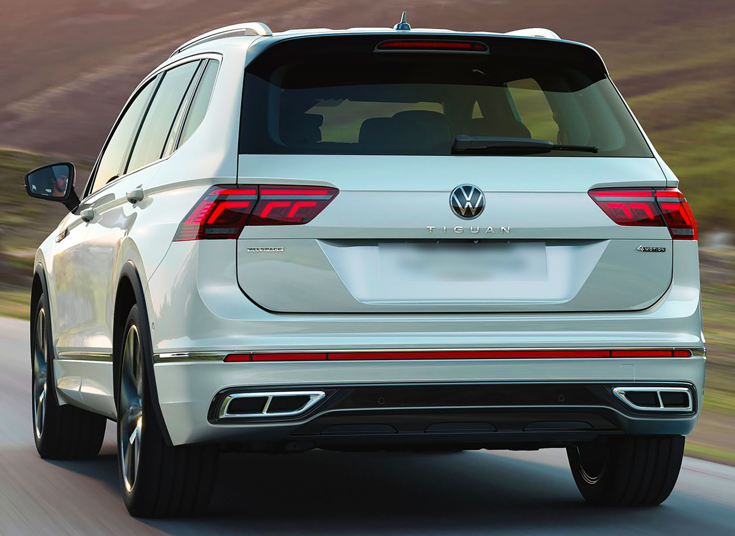 VW Tiguan Allspace Exterior Rear Design