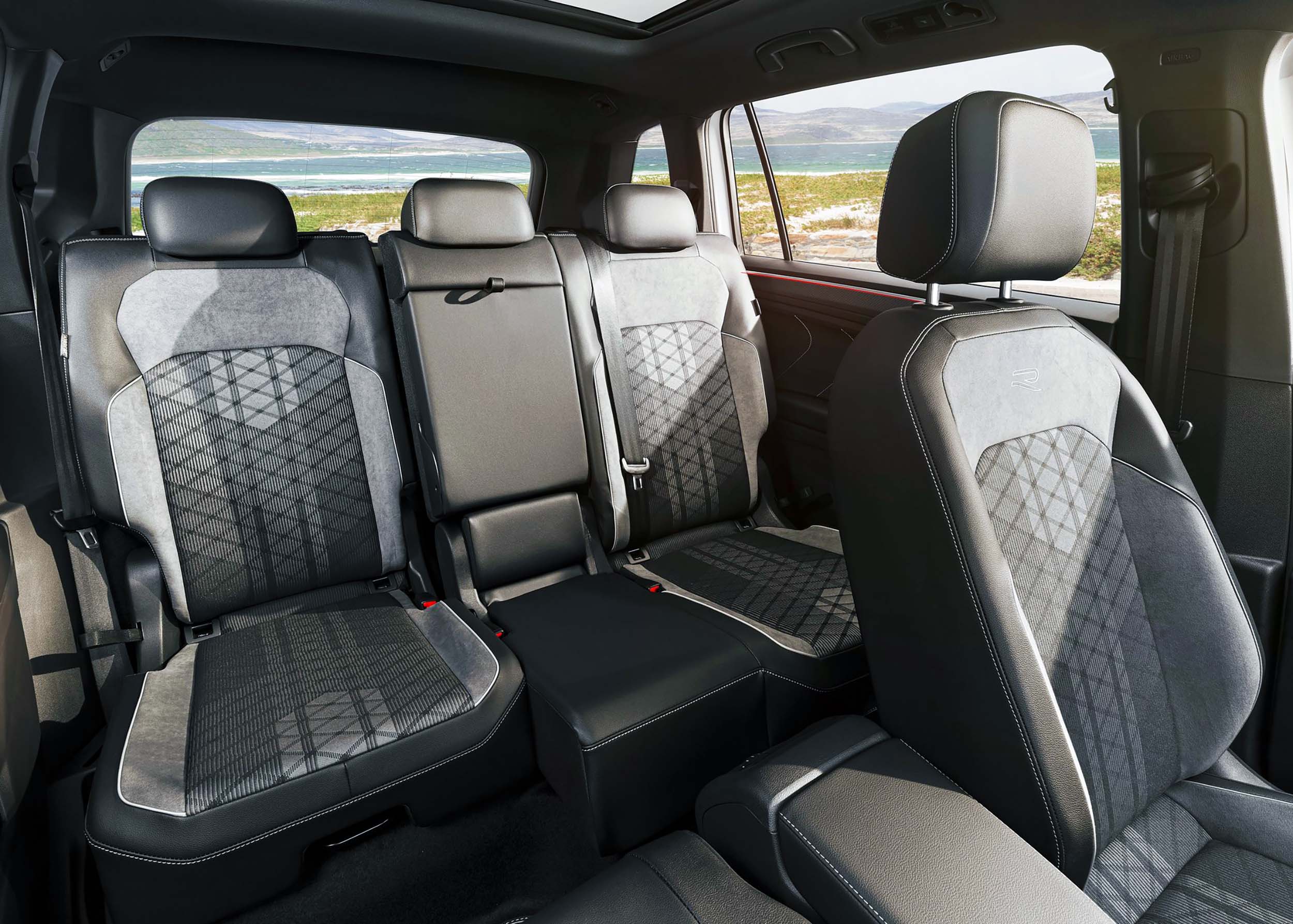 VW Tiguan Allspace Interior Rear Space Seats Sliding Design
