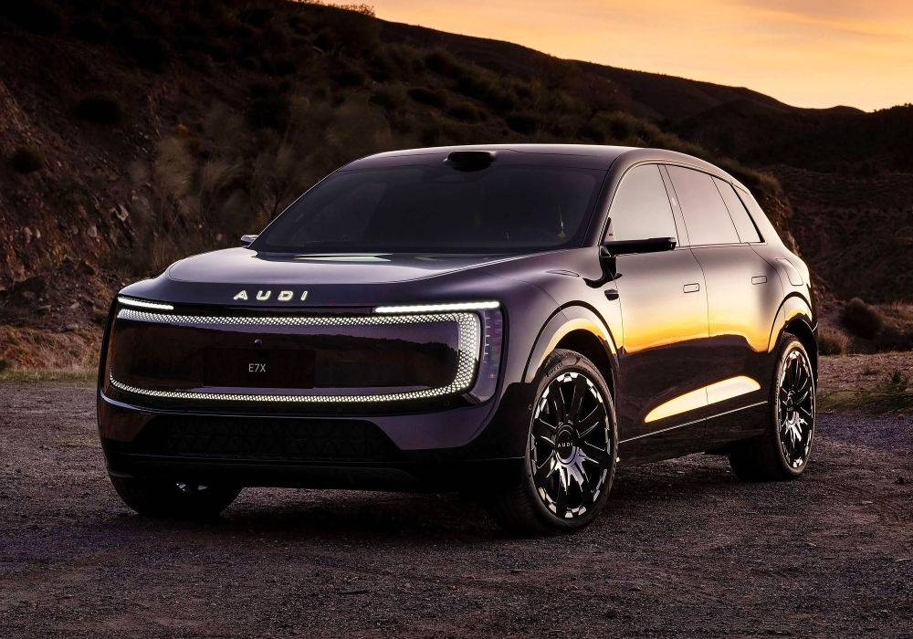 AUDI reveals E7X, is the first SUV from the Audi-SAIC partnership, promises luxury and record-breaking technology