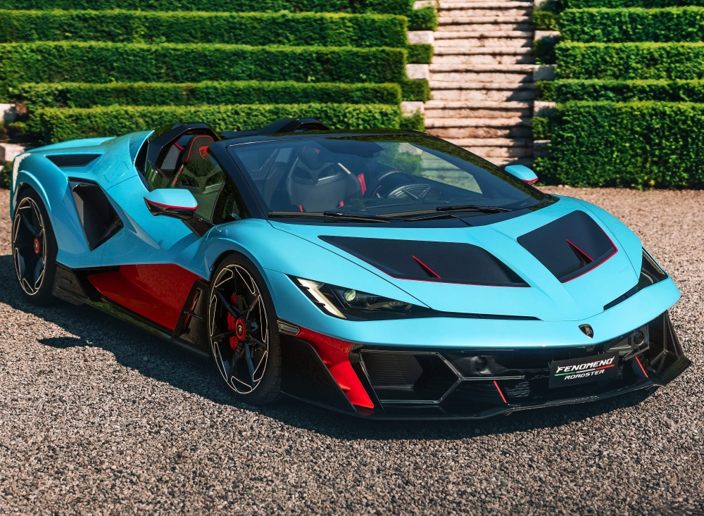 4 million euro art on wheels: Lamborghini unveils the new Fenomeno Roadster 2027 produced in just 15 copies