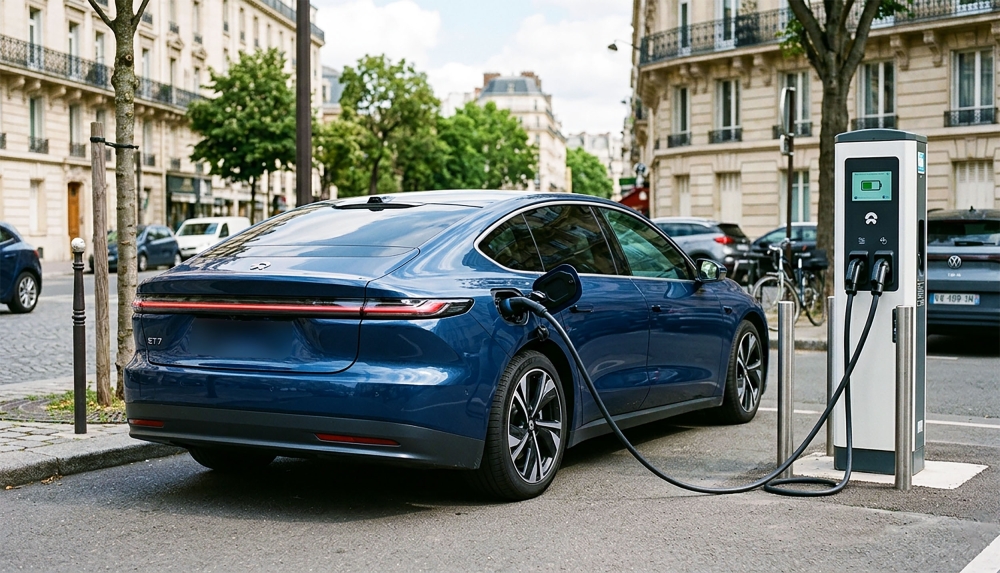 Global electric vehicle sales rise on Europe record momentum