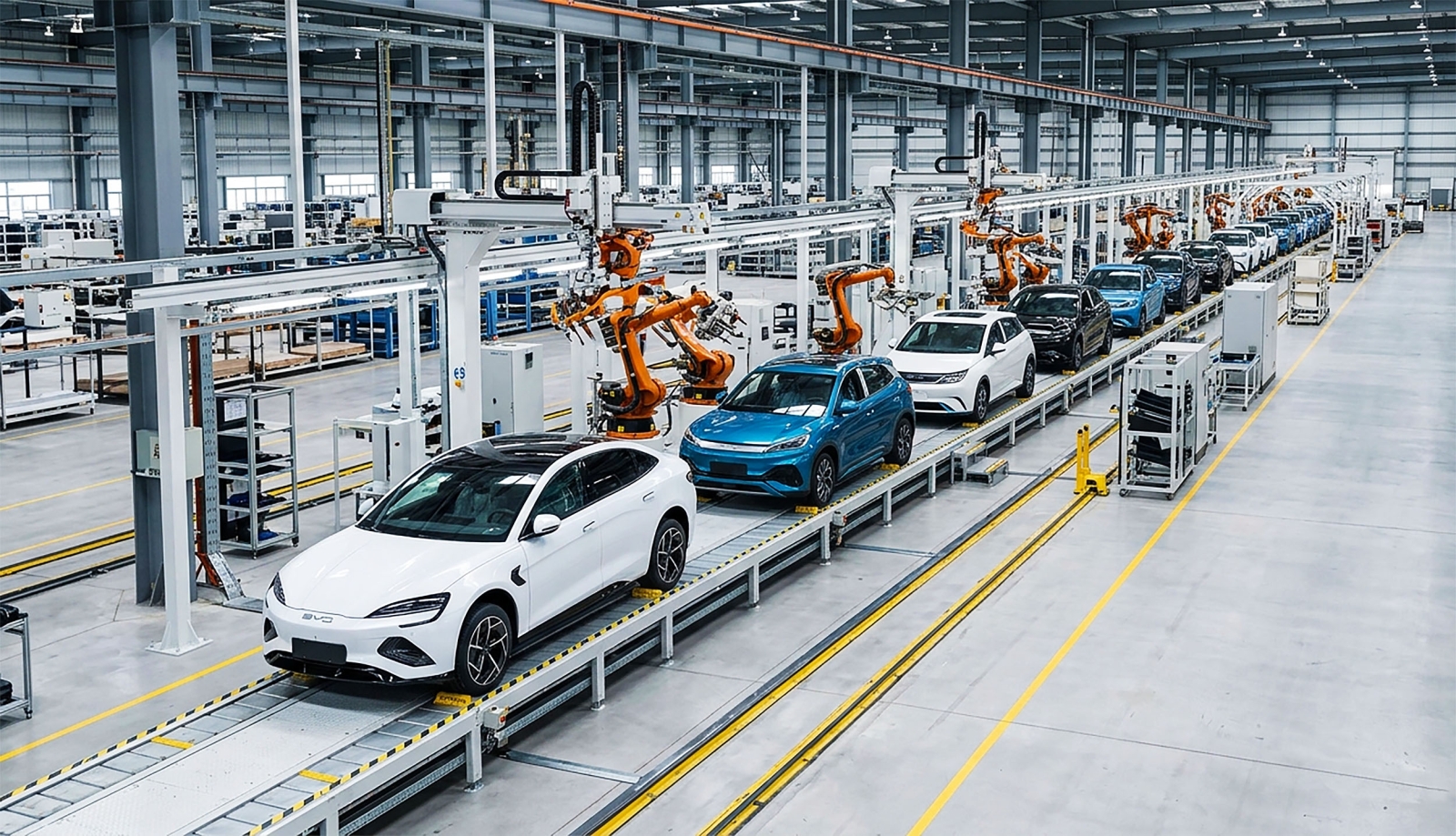 BYD începe producția în Ungaria în T4, dar suspendă mega-proiectul din Turcia