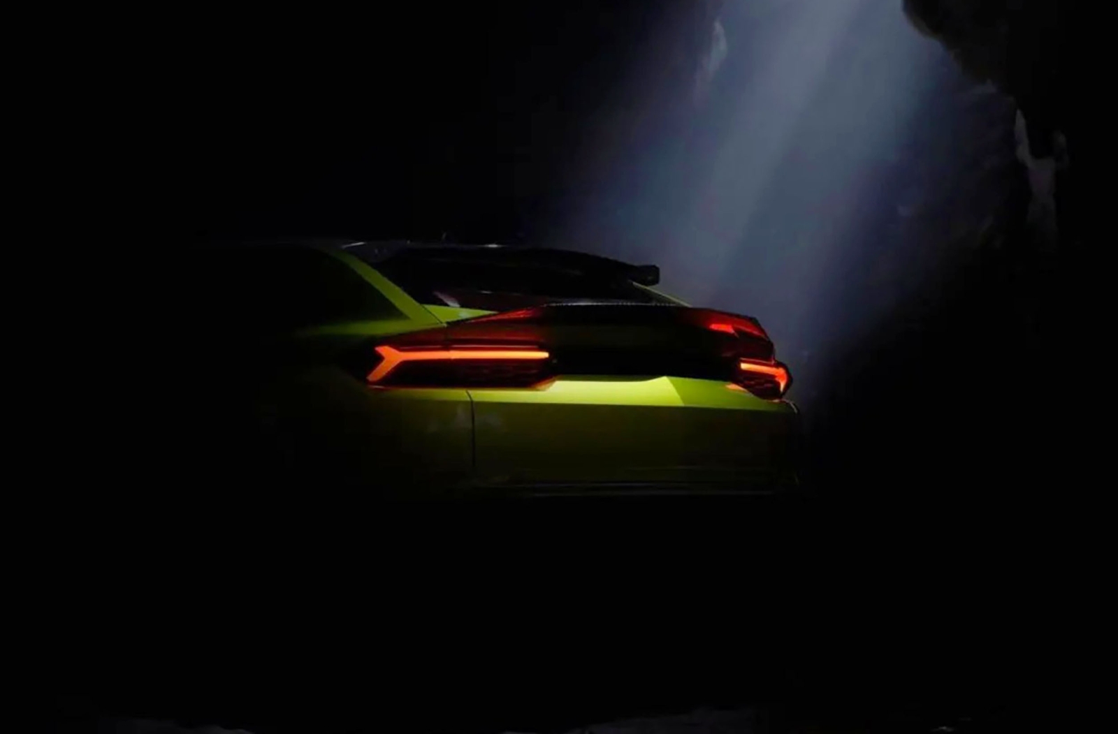 Lamborghini Urus Performante facelift: First official image and first details before the big launch