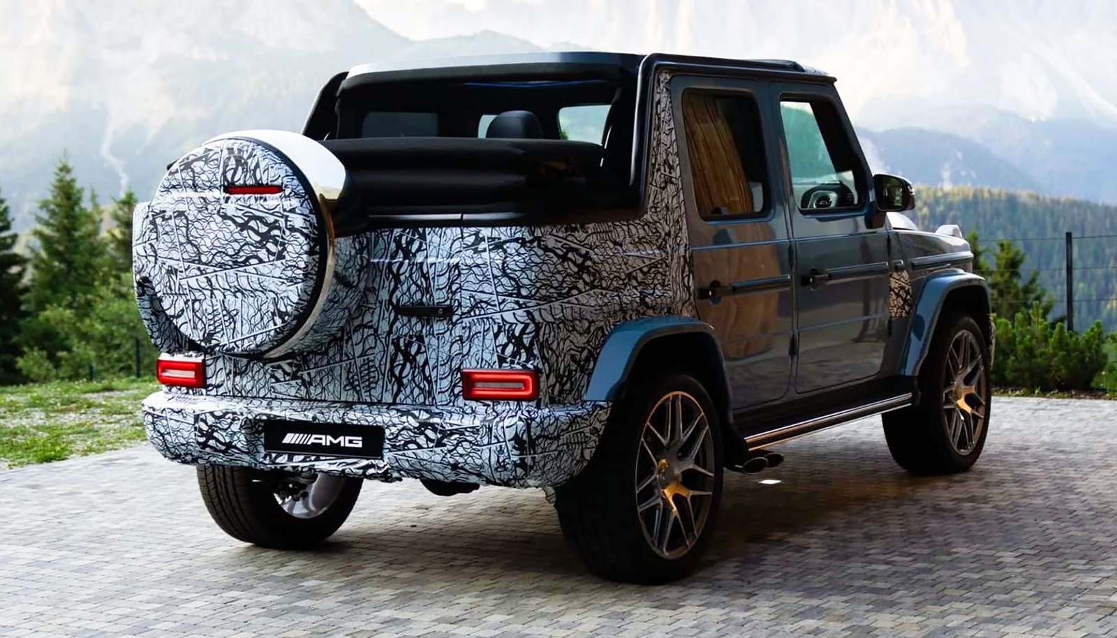 Mercedes-Benz confirms new G-Class Cabriolet with 4 doors and AMG G 63 version