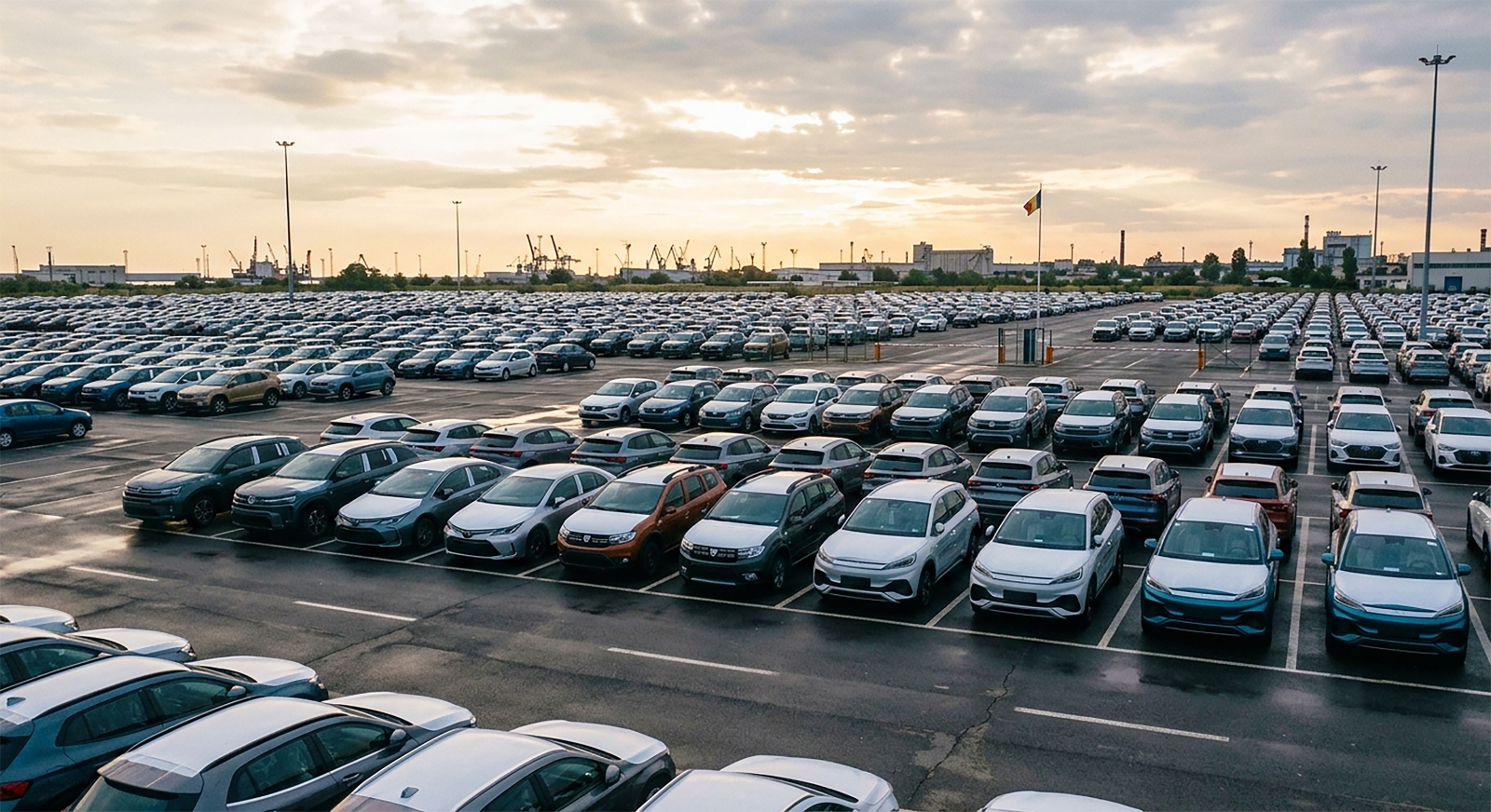 The Romanian car market, hit by a sharp decline in the middle of summer. The huge surprise coming from China