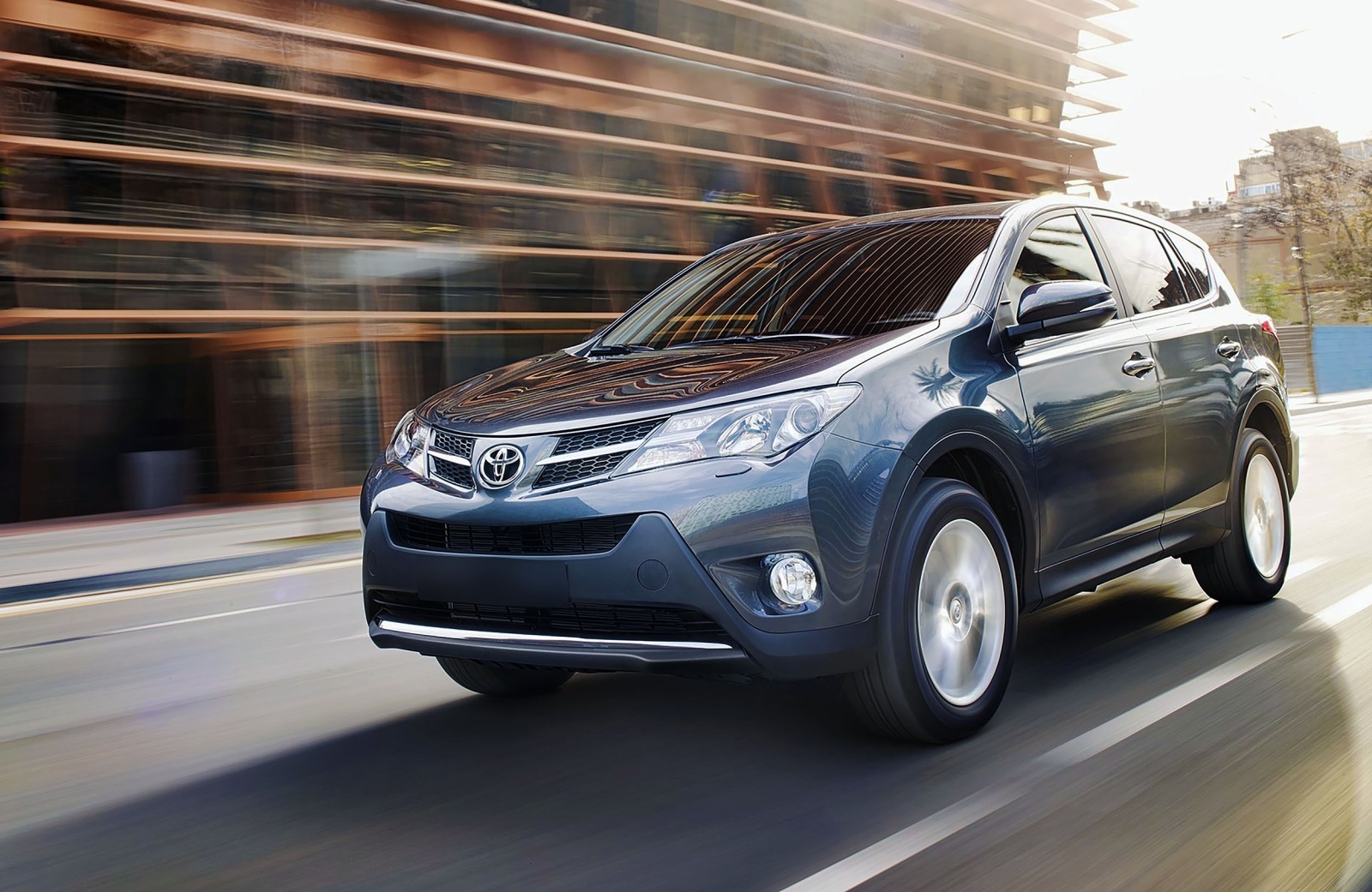 Rent a Toyota RAV4 Hybrid in Cluj, an economical and spacious four-wheel drive SUV for any road