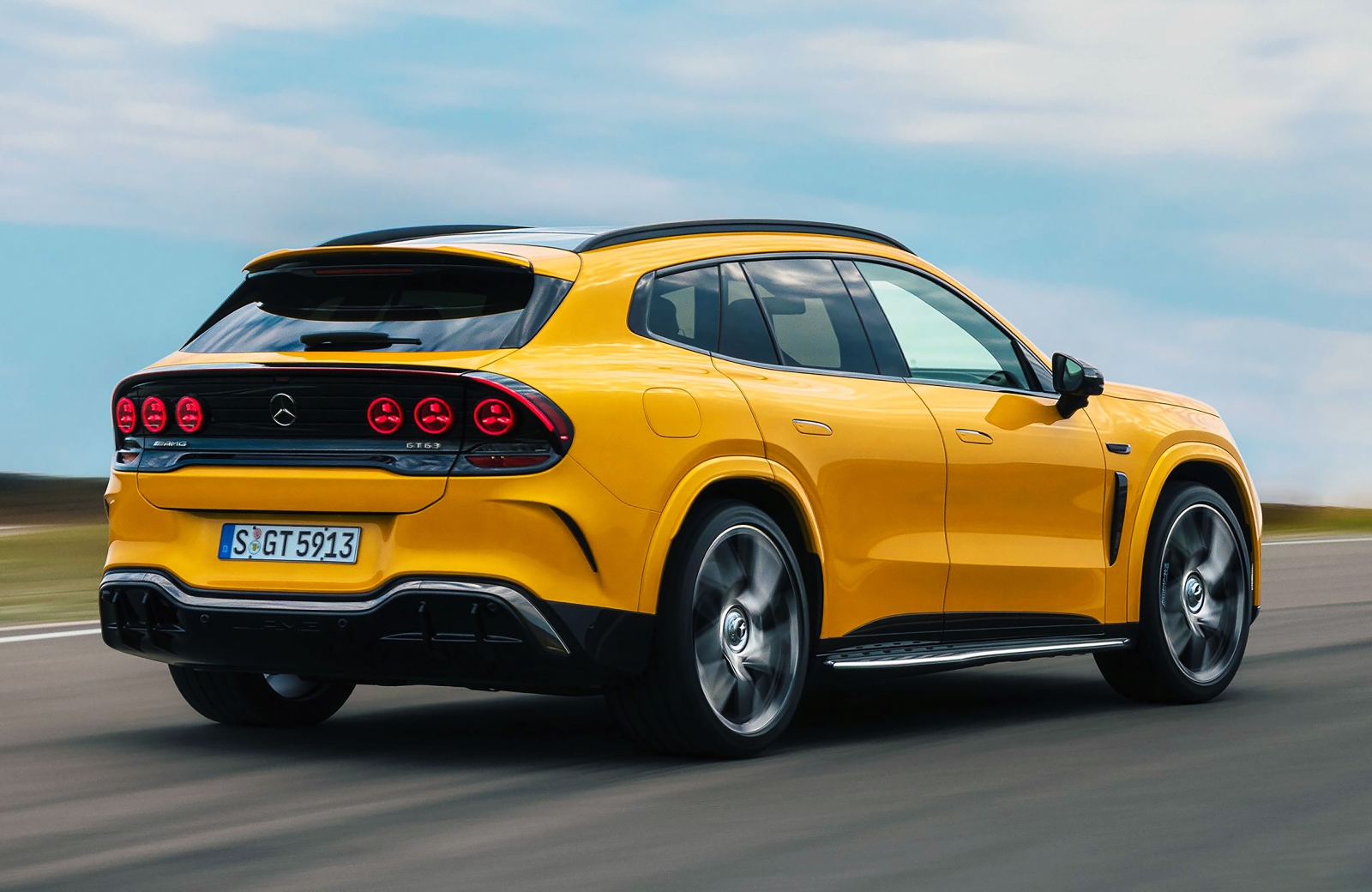 Mercedes-AMG prezintă primul său SUV dezvoltat în regie proprie, Noul AMG GT SUV 2027 aduce până la 1.153 CP